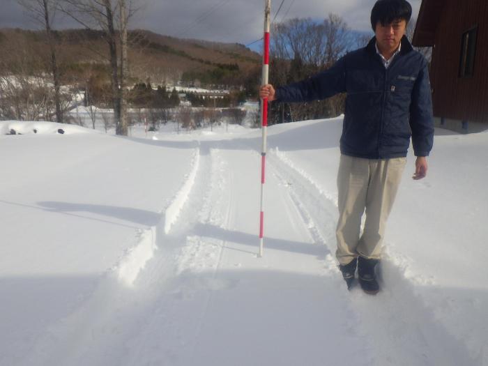 雪の量