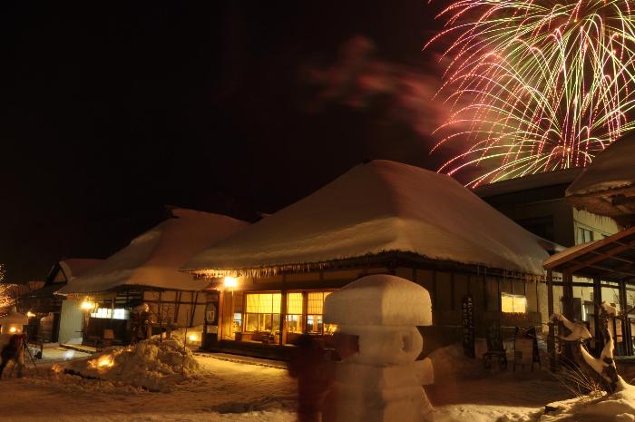 大内宿雪まつり